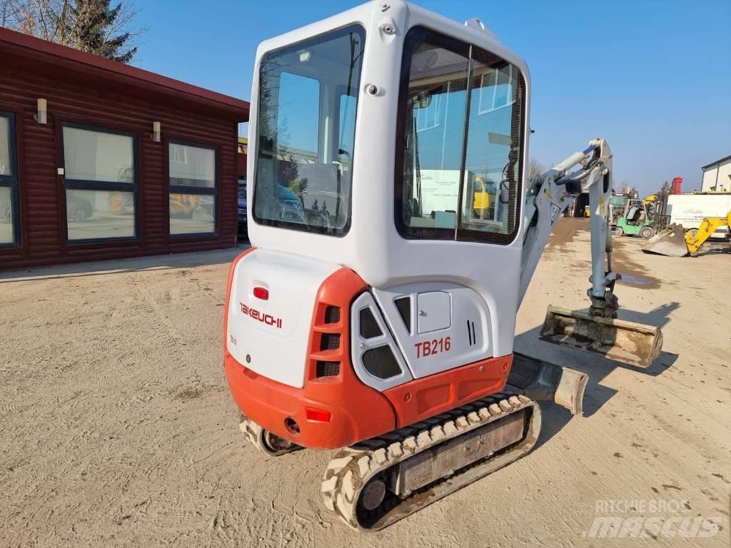 Takeuchi TB 216 Mini excavators < 7t