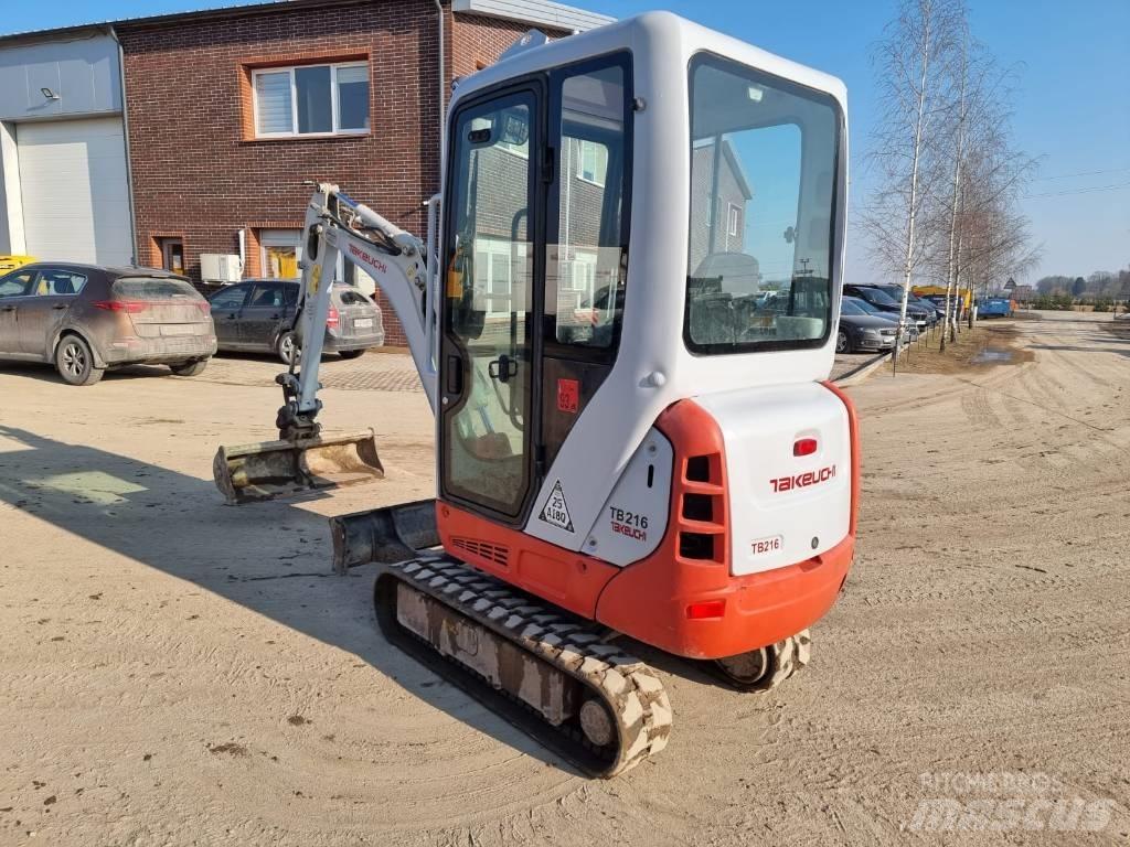 Takeuchi TB 216 Mini excavators < 7t