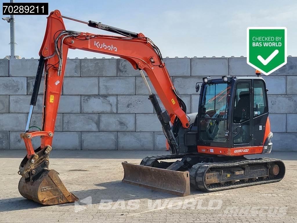 Kubota KX080-4 Mini excavators < 7t