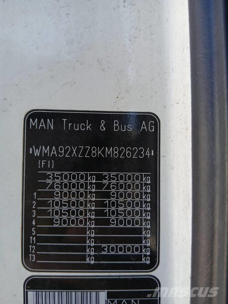 MAN TGX 35.580 Car carriers