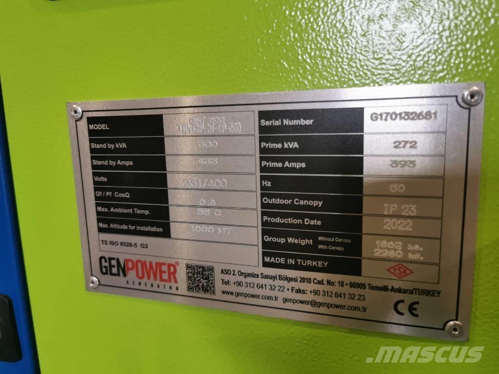 Genpower GNT 300 Diesel Generators