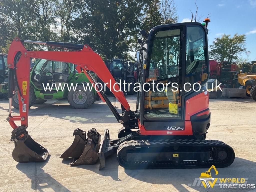 Kubota U 27-4 Mini excavators < 7t