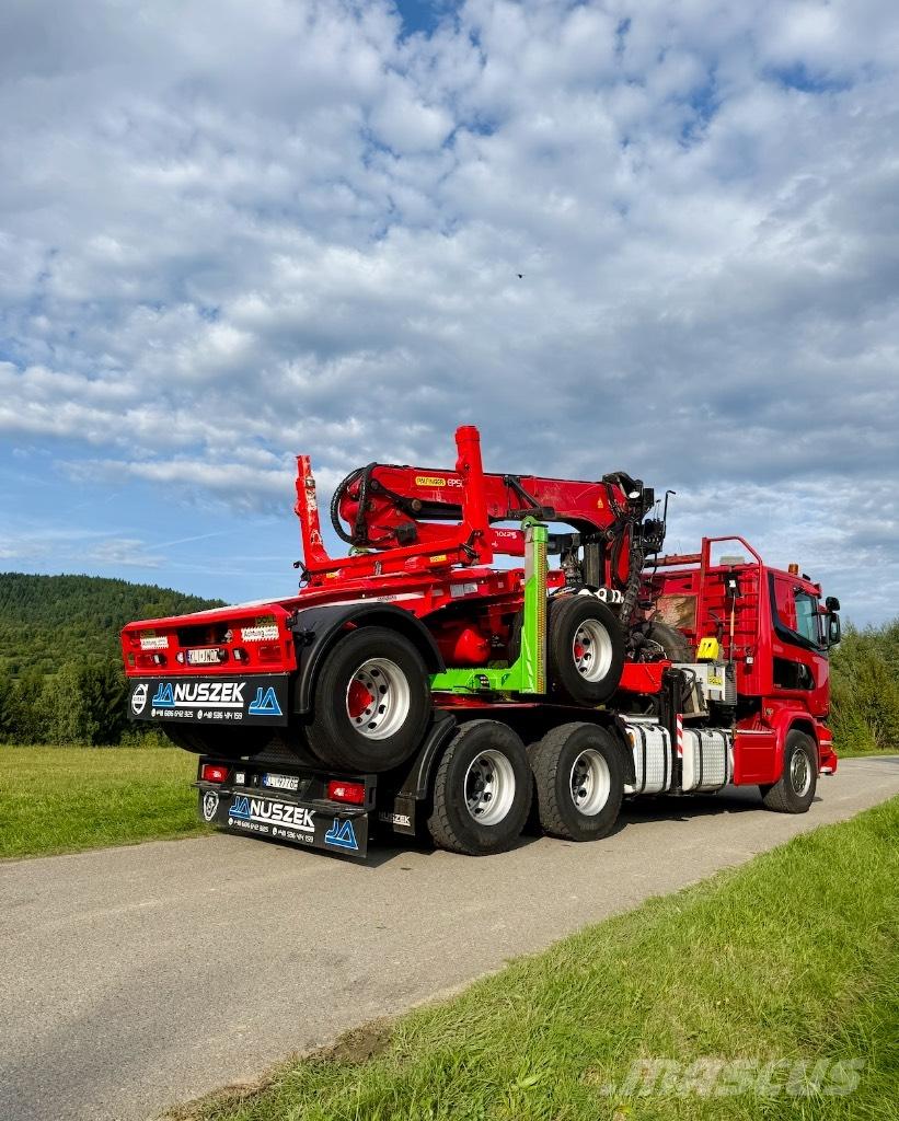 Scania R580 V8 6x4 Van Body Trucks