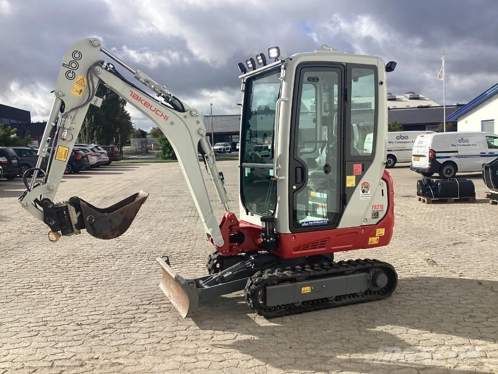 Takeuchi TB 216 Mini excavators < 7t