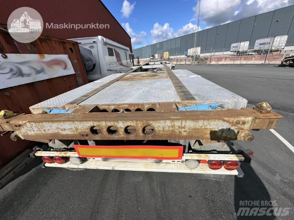 Fliegl SDS 400 Containerframe/Skiploader semi-trailers