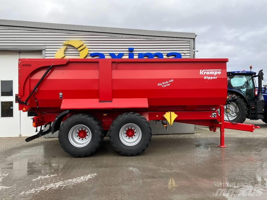 Krampe BB640 Tipper trailers