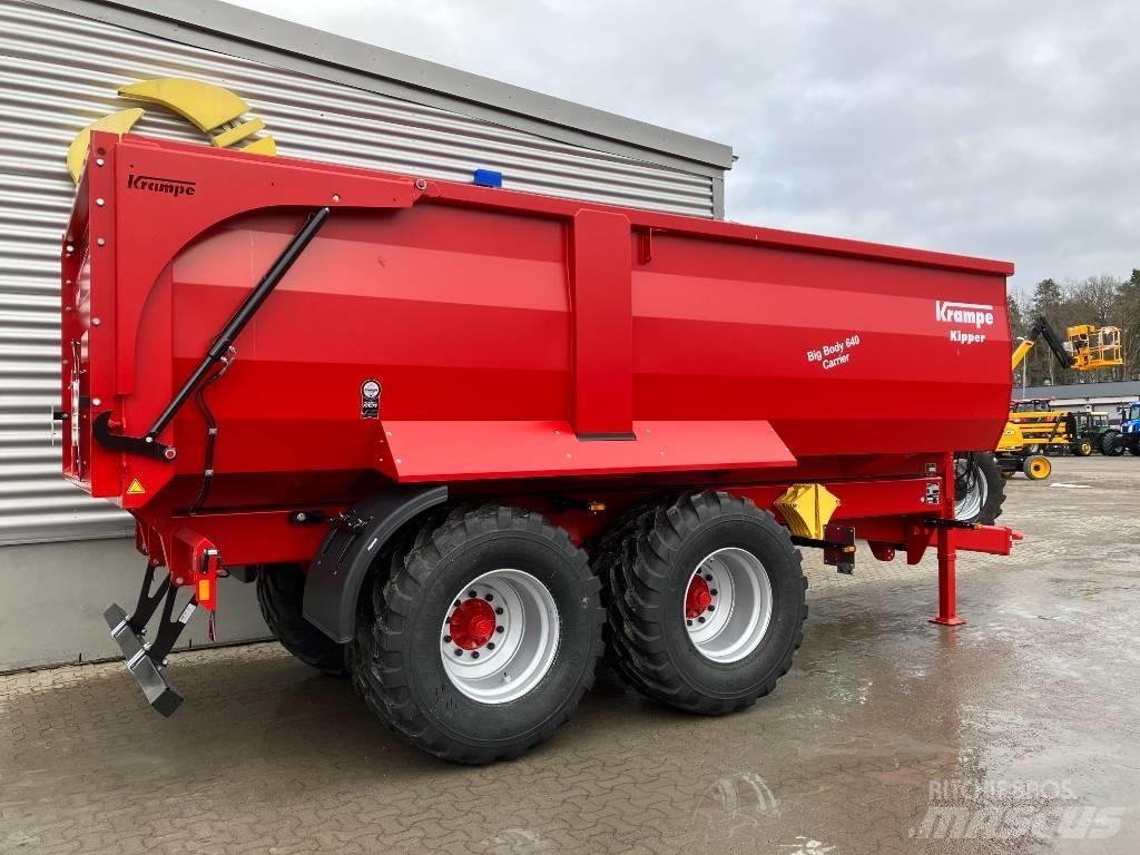Krampe BB640 Tipper trailers