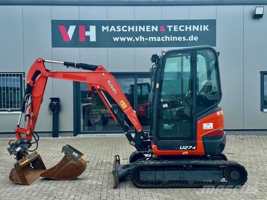 Kubota U 27-4 Mini excavators < 7t