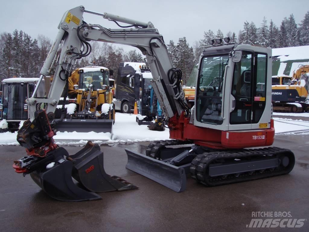 Takeuchi TB153FR Mini excavators < 7t