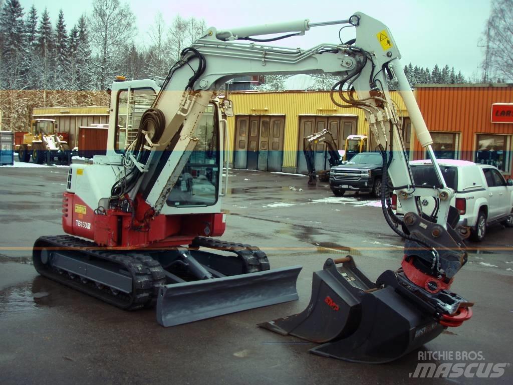 Takeuchi TB153FR Mini excavators < 7t