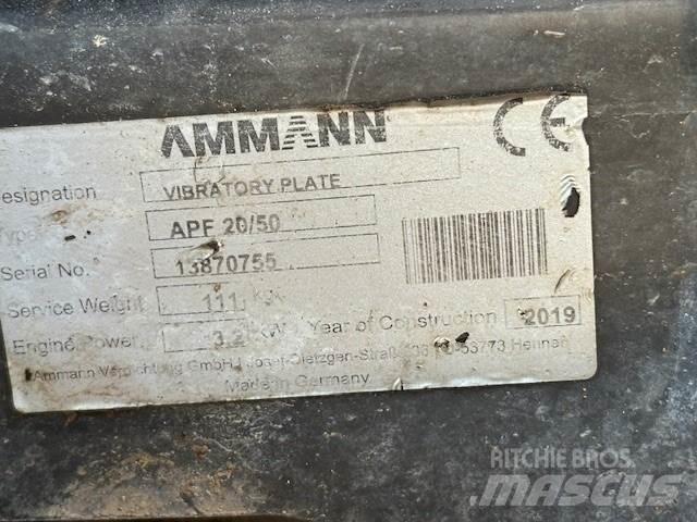 Ammann APF 20/50 Vibrator compactors