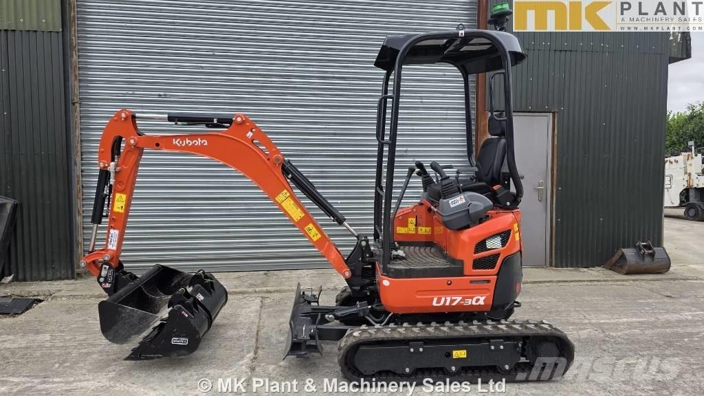 Kubota U 17-3a Mini excavators < 7t