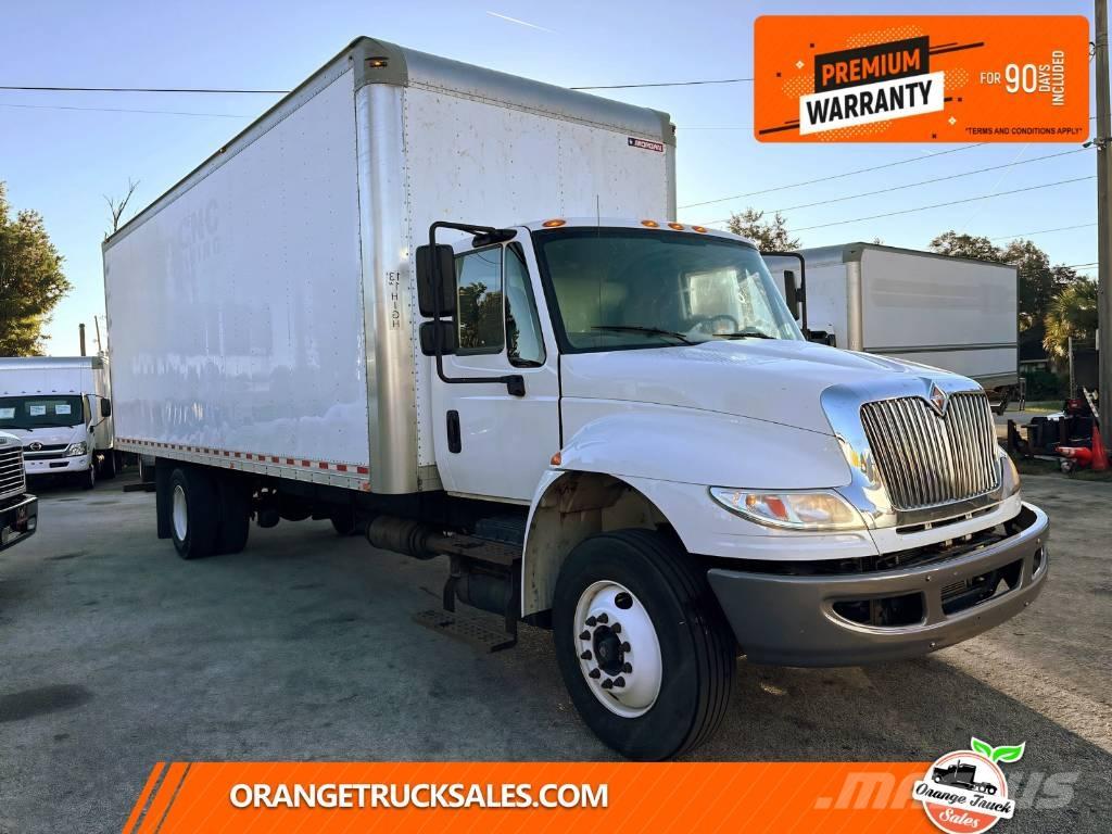 International 4300 Van Body Trucks