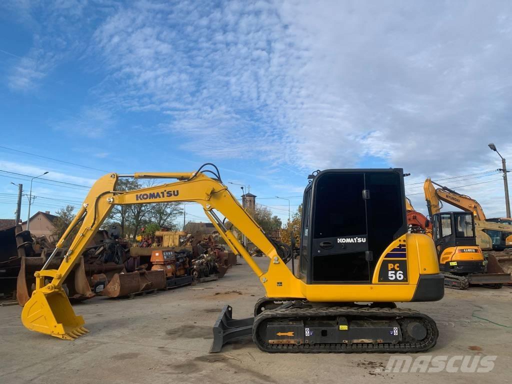 Komatsu PC 56-7 Mini excavators < 7t
