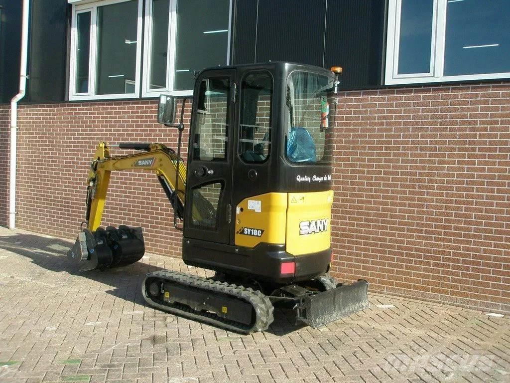 Sany SY18C Mini excavators < 7t