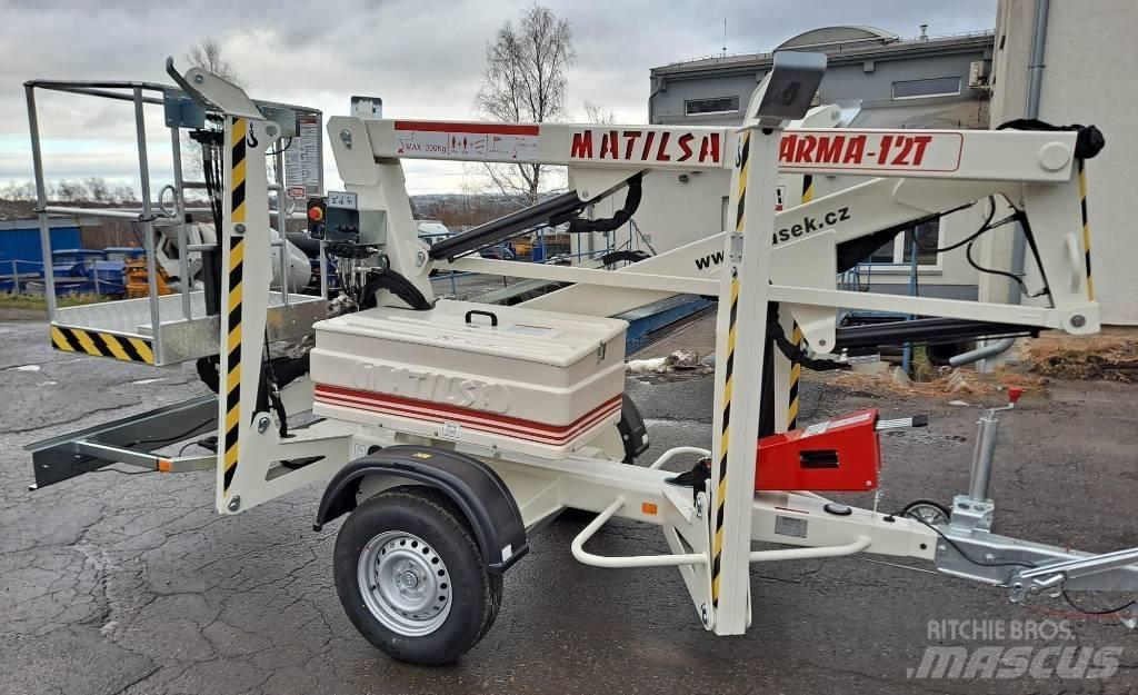 Matilsa Parma 12T Trailer mounted aerial platforms