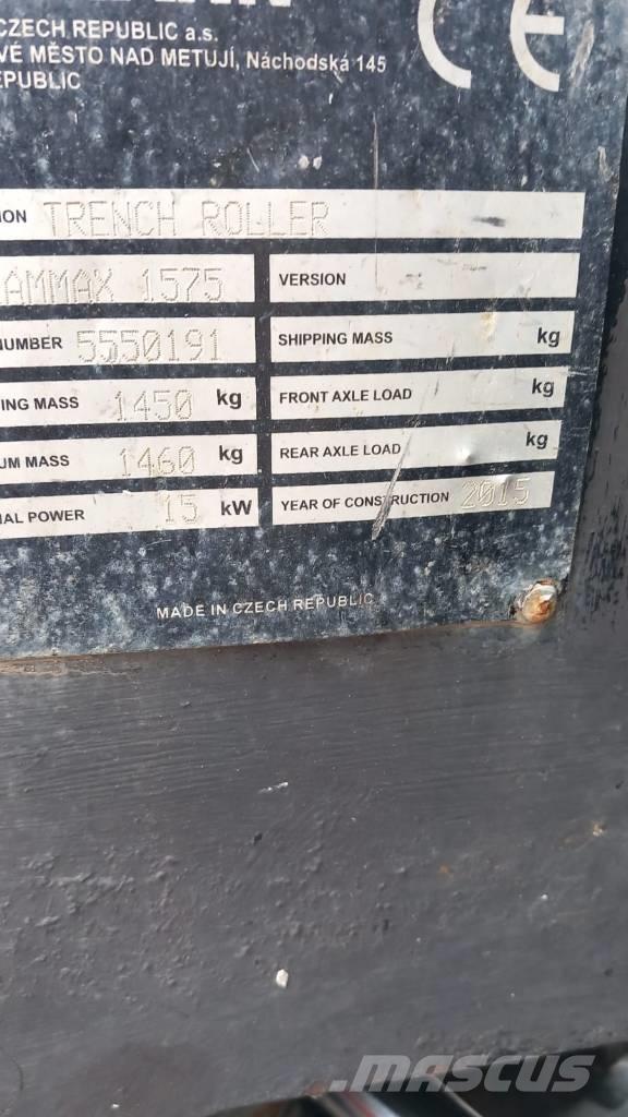 Rammax 1575 Soil compactors