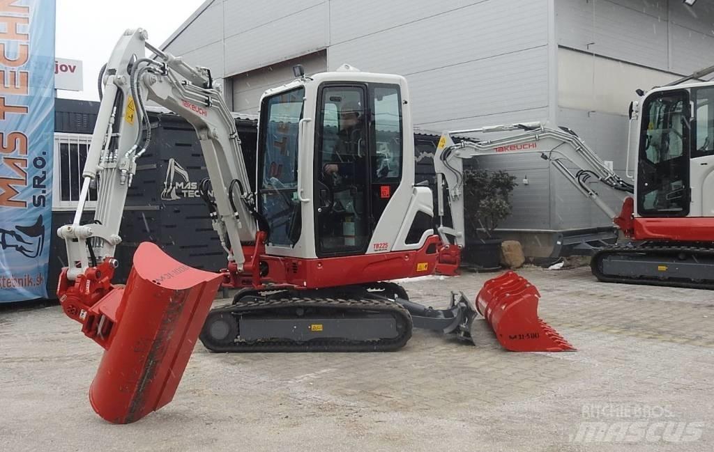 Takeuchi TB225 Mini excavators < 7t