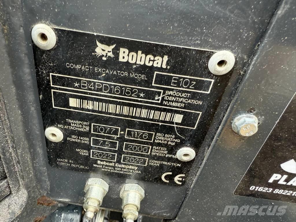 Bobcat E 10z Mini excavators < 7t