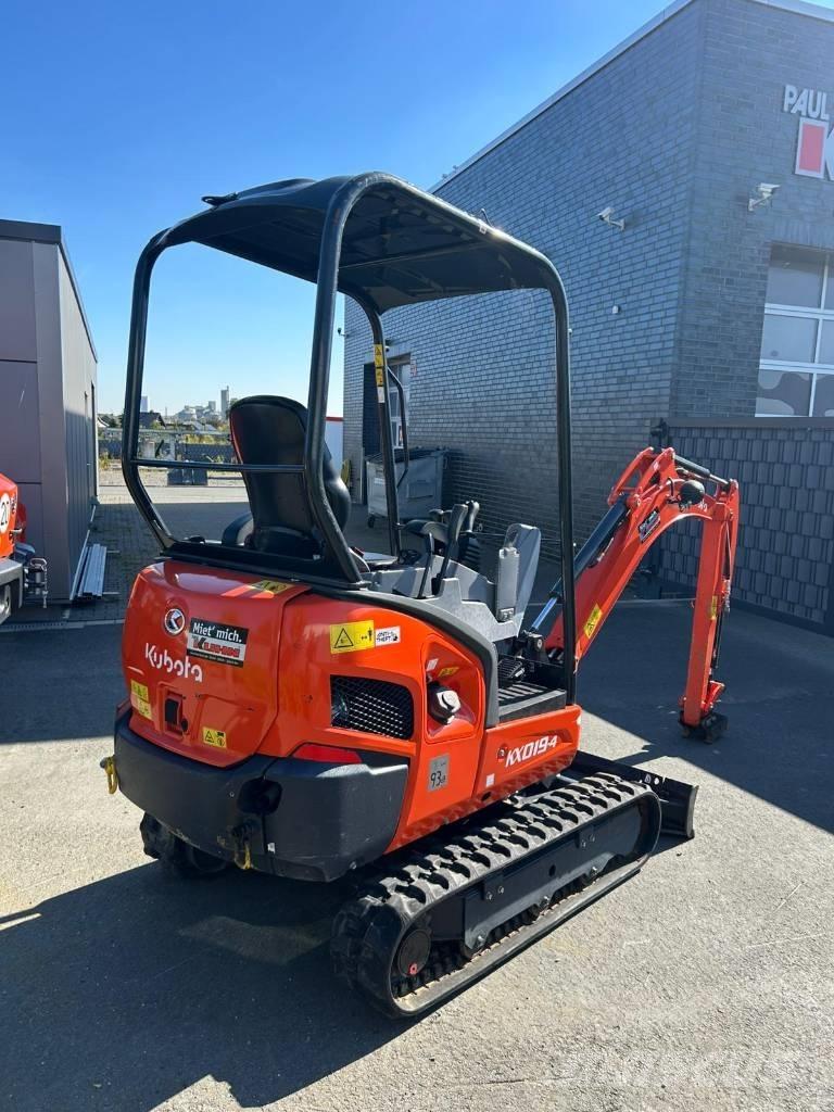 Kubota KX019-4 HGL Mini excavators < 7t
