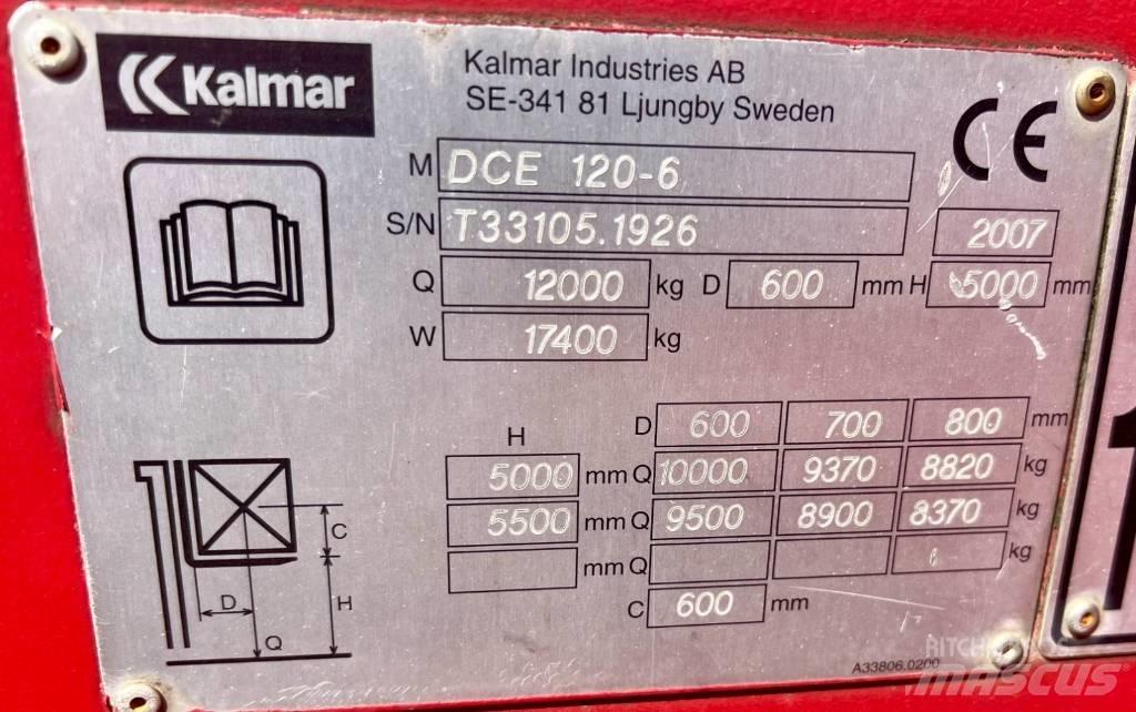 Kalmar DCE120-6 Diesel trucks