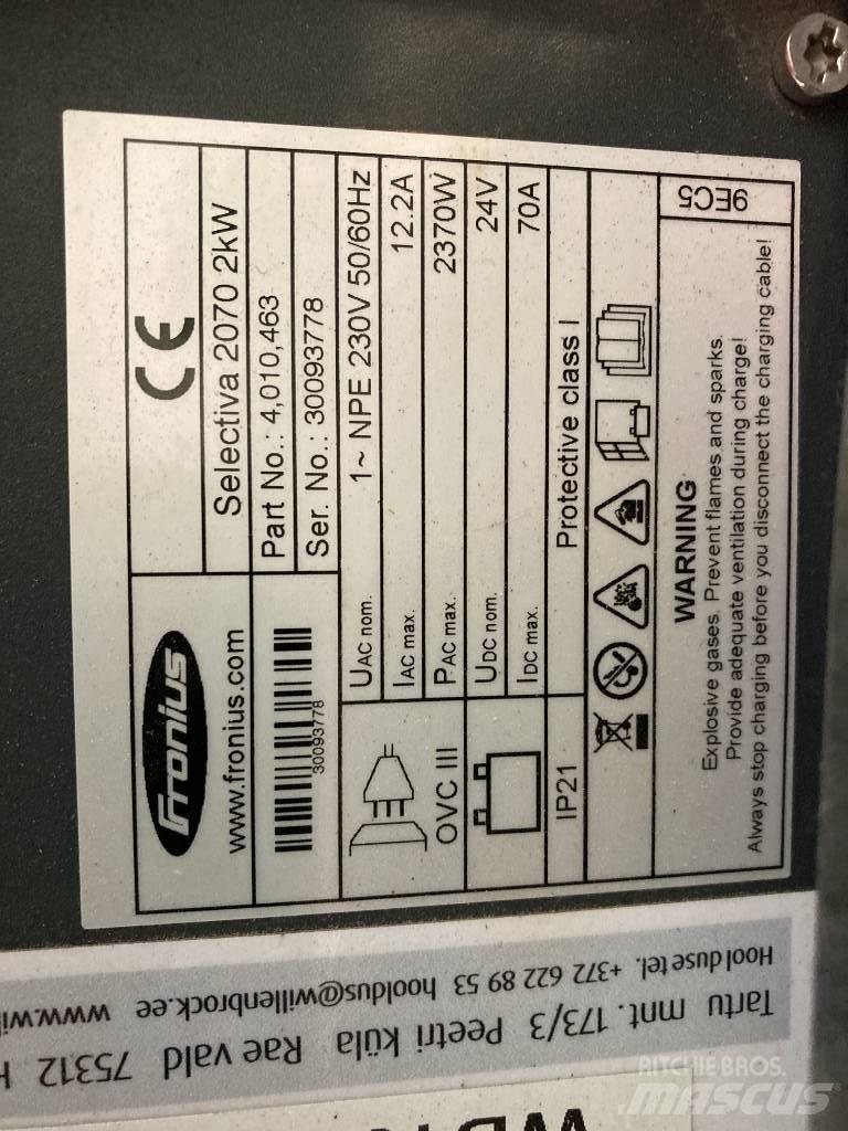 Linde E12/386 Electric forklift trucks