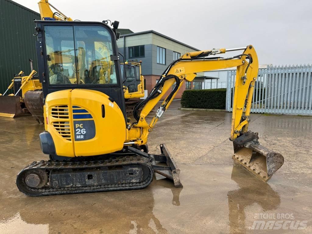 Komatsu PC 26 MR-3 Mini excavators < 7t