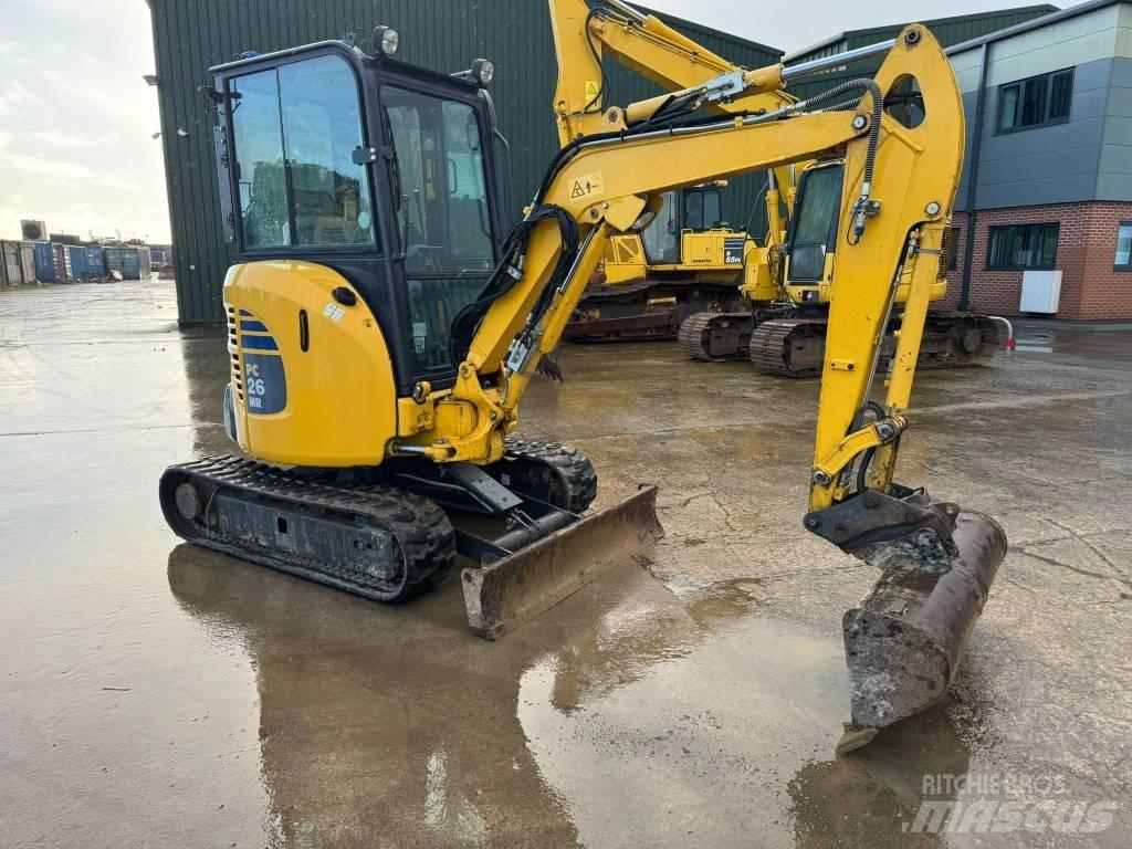 Komatsu PC 26 MR-3 Mini excavators < 7t
