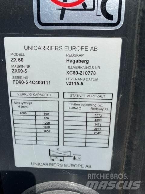 UniCarriers DX60-5 Diesel trucks