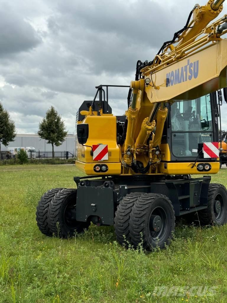 Komatsu PW180-11E0 Wheeled excavators