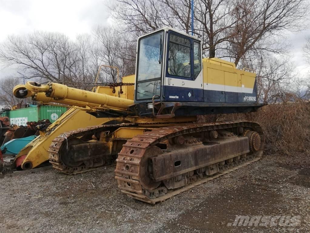 Komatsu PC 650 LC Crawler excavators
