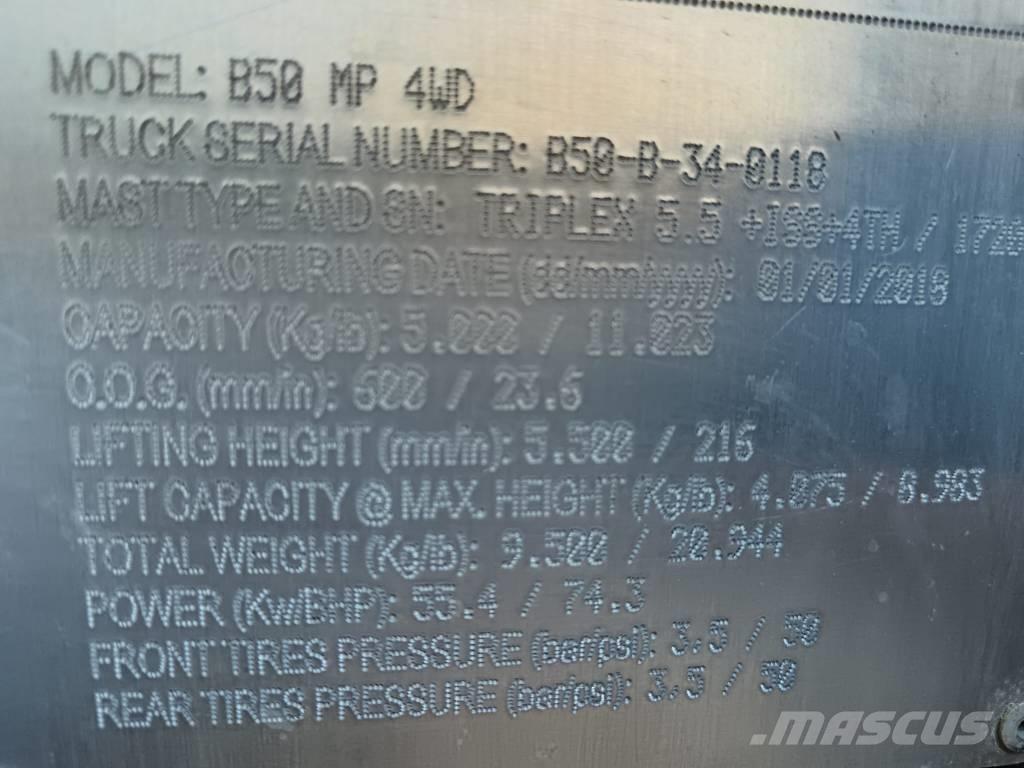 Bomaq B50 MP 4WD Diesel trucks