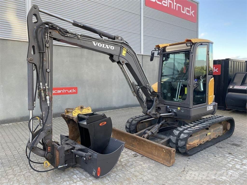 Volvo ECR50 Wheeled excavators