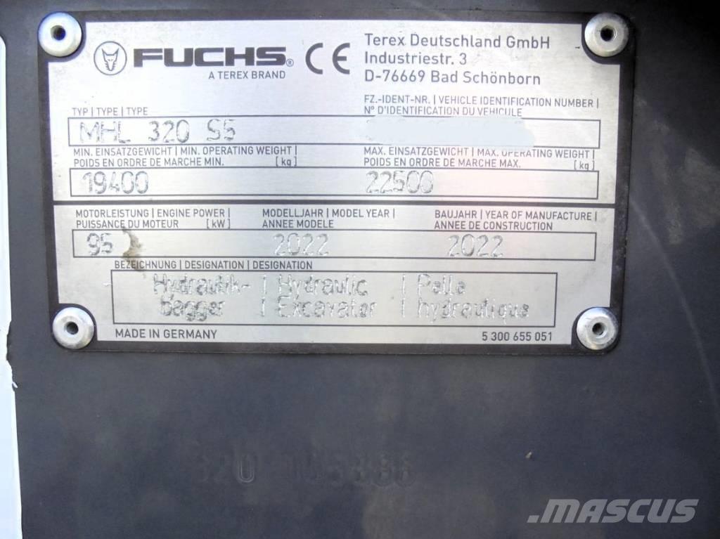 Fuchs MHL 320 Waste / industry handlers