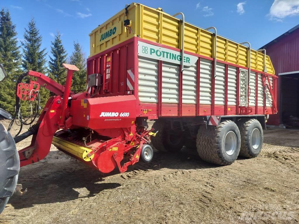 Pöttinger Jumbo 6610 Self loading trailers