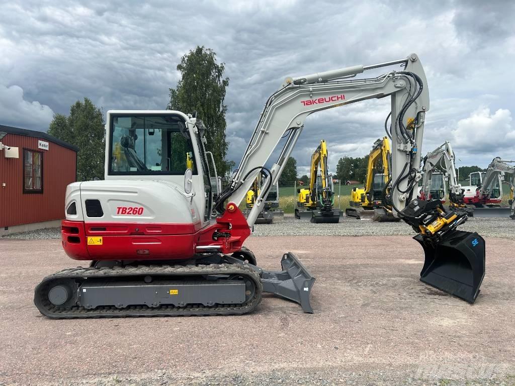 Takeuchi TB260 Mini excavators < 7t