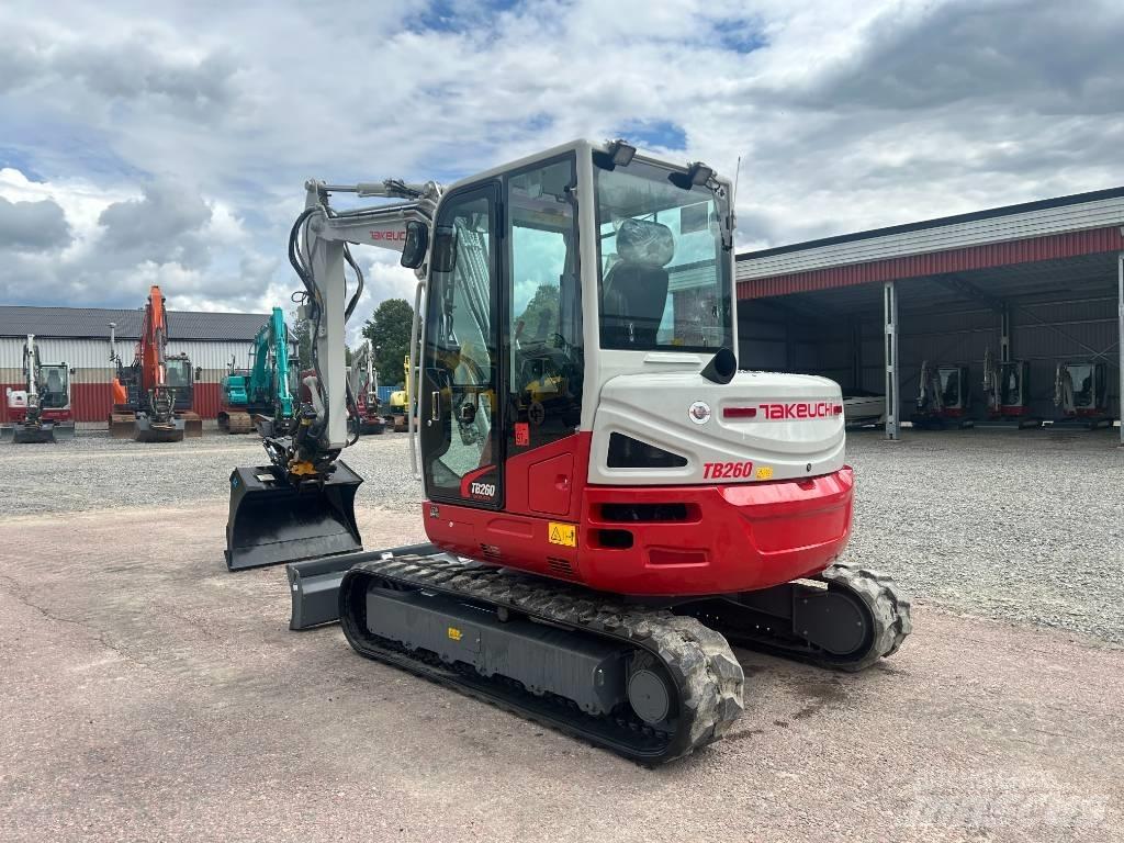 Takeuchi TB260 Mini excavators < 7t