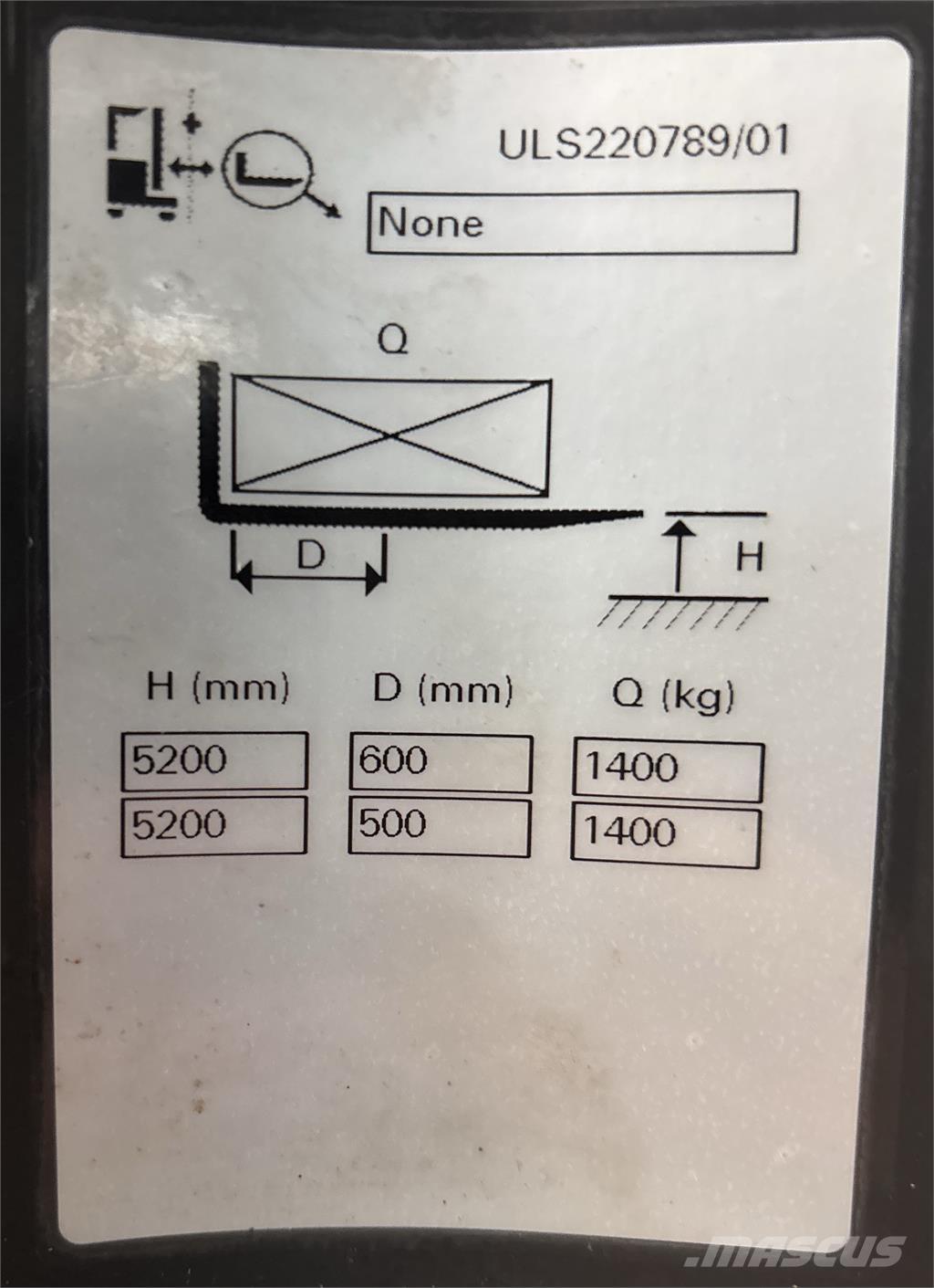 Atlet ULS140 Reach truck