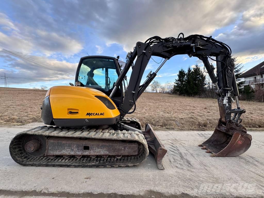 Mecalac 8 MCR Midi excavators  7t - 12t