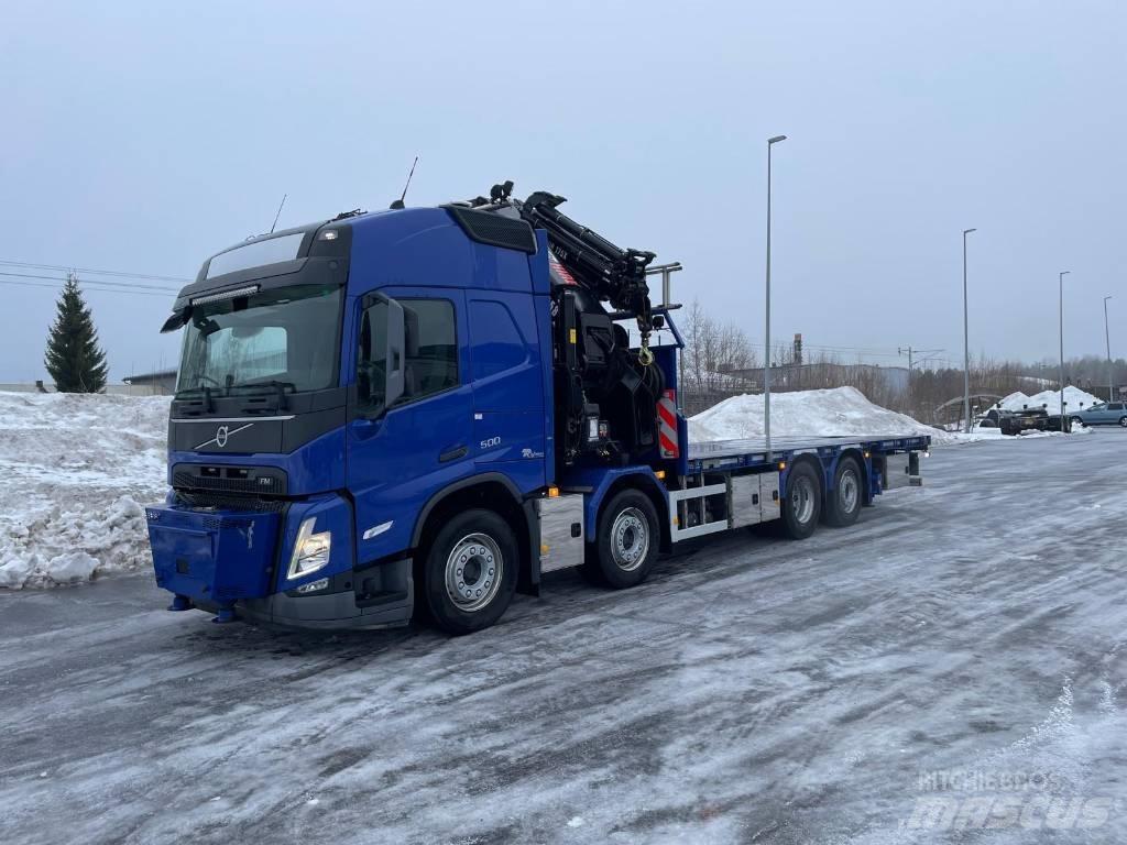 Volvo FM 500 Crane trucks