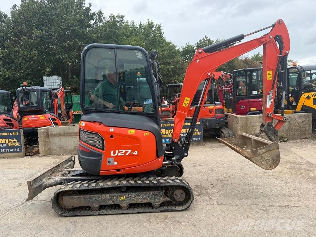 Kubota U 27-4 Mini excavators < 7t