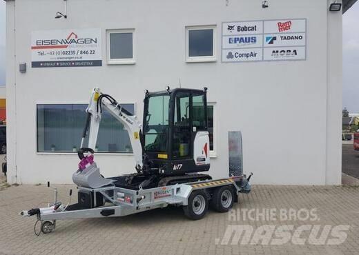 Bobcat E17 Mini excavators < 7t