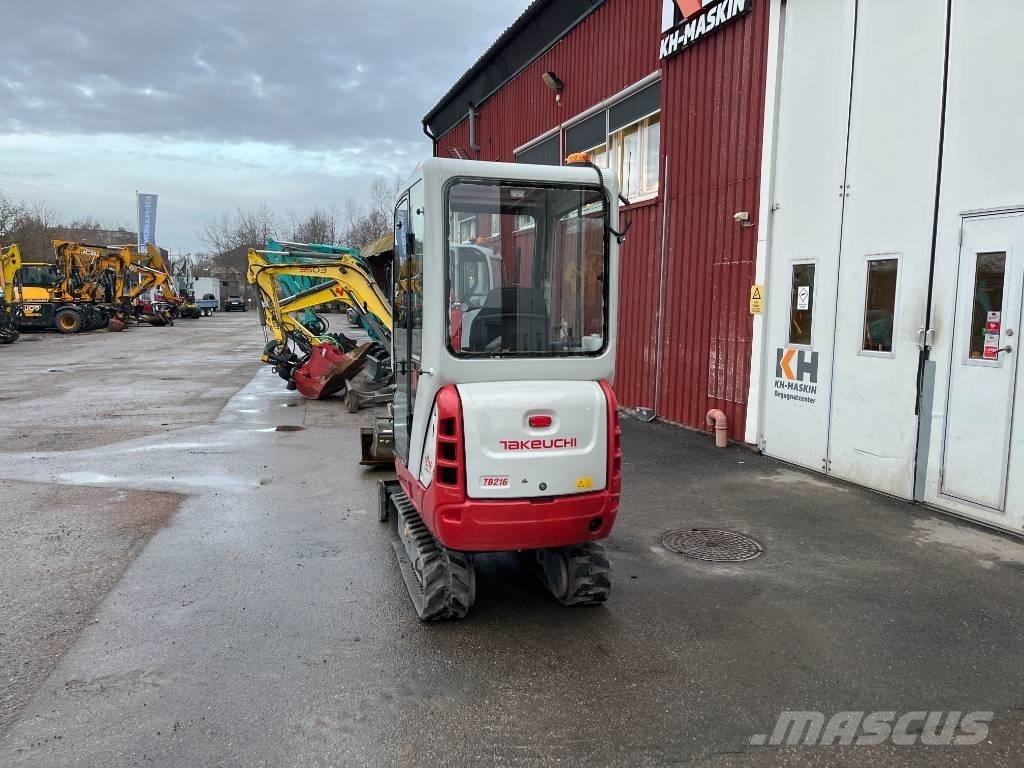 Takeuchi TB 216 Mini excavators < 7t