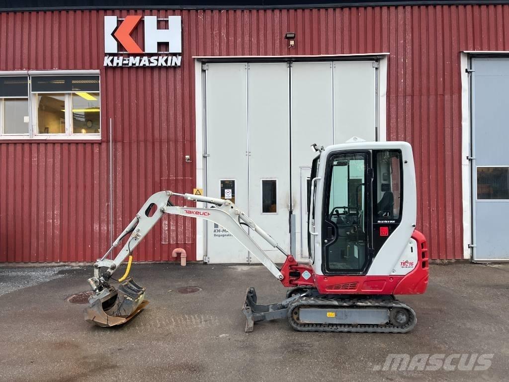Takeuchi TB 216 Mini excavators < 7t