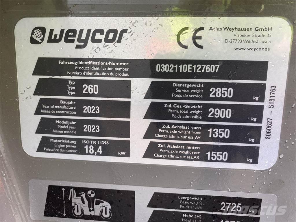 Weycor AW260 Rollers