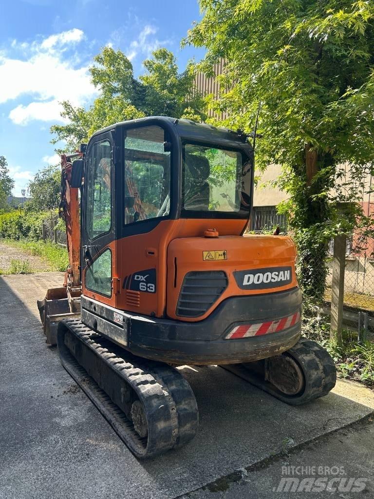 Doosan DX 63-3 Mini excavators < 7t