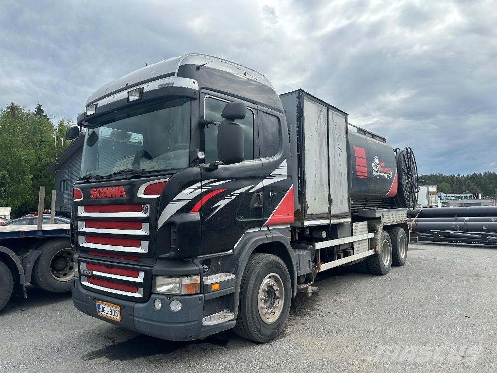 Scania R470 6x2 Sewage disposal Trucks