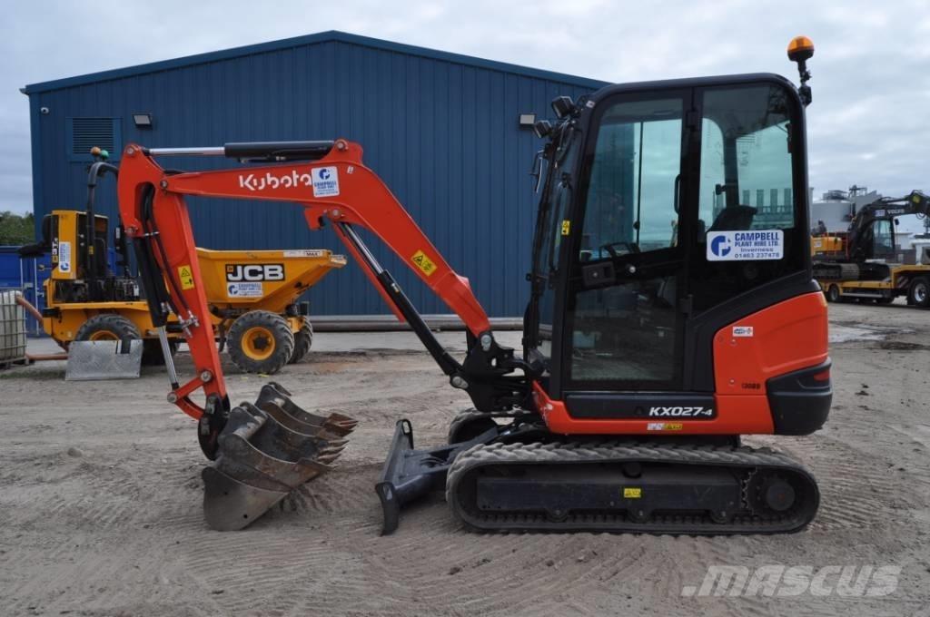 Kubota KX 027-4 Mini excavators < 7t