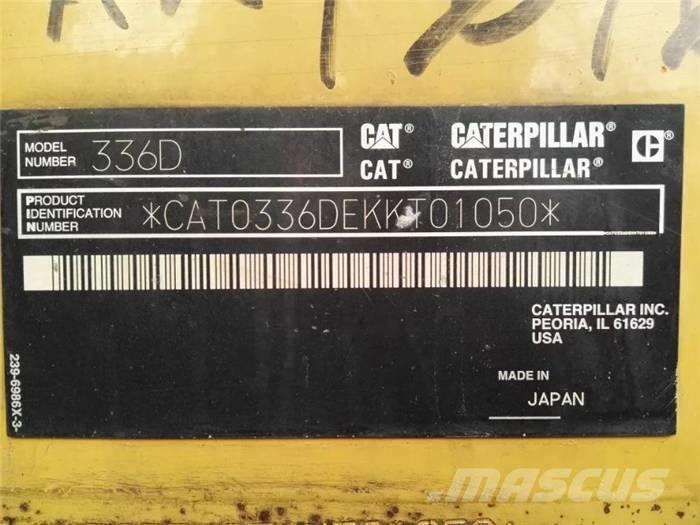 CAT 336 D Crawler excavators