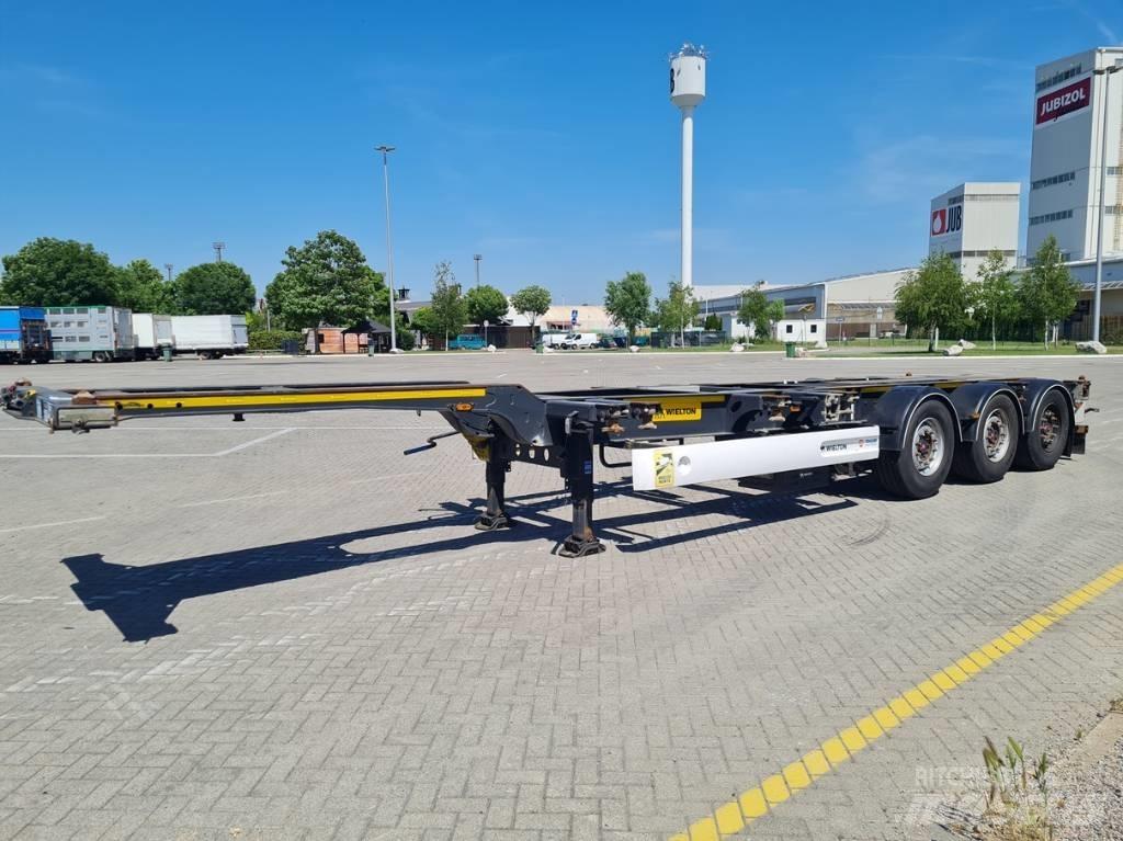 Wielton NS-3 Containerframe/Skiploader semi-trailers